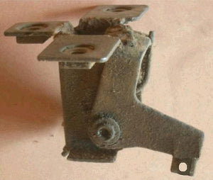 HOOD LATCH, USED, ON RADIATOR SUPPORT, 68-69 OLDS