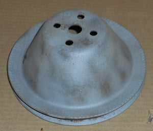 FAN PULLEY ,1 GROOVE, 6 CYL, 64-67 CHEVELLE