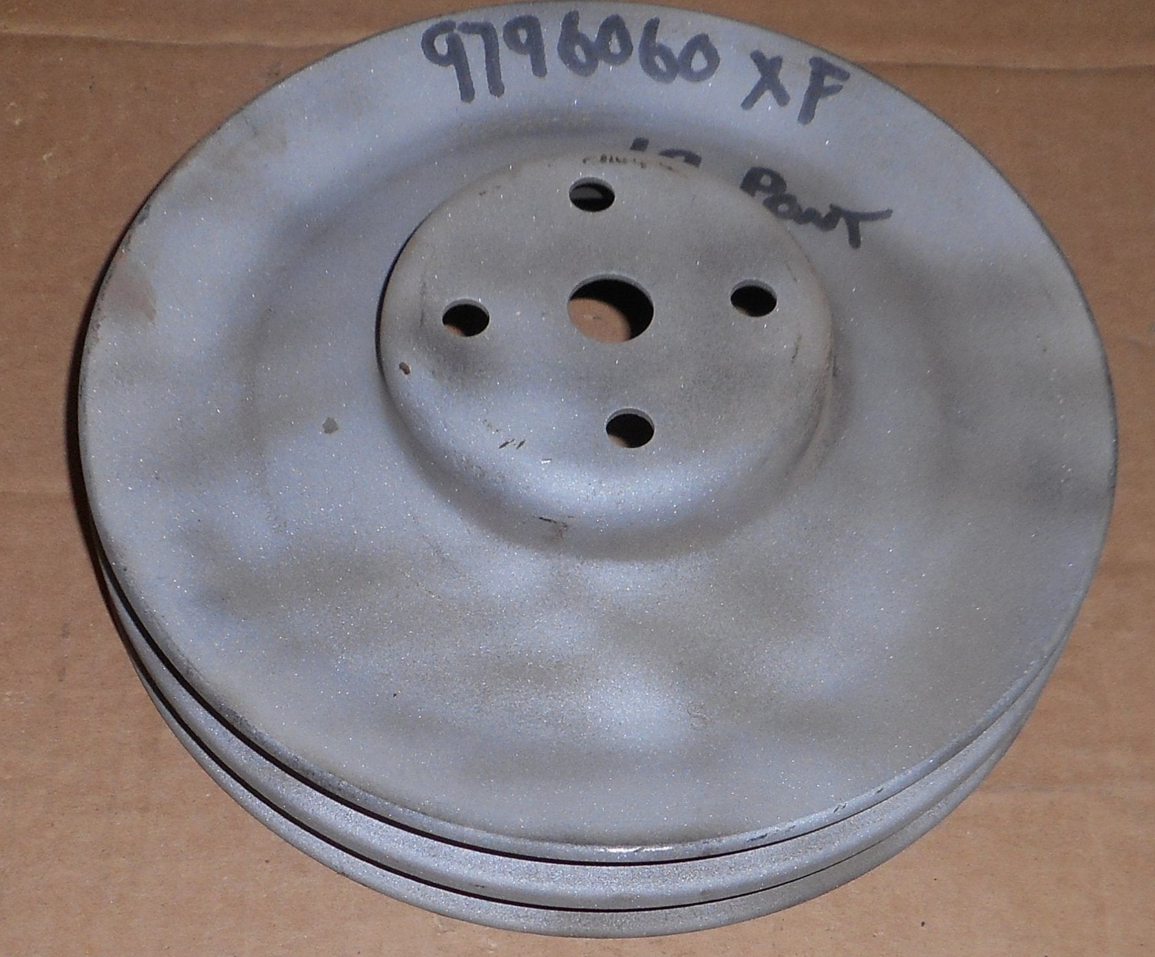 FAN PULLEY, V8 2 GROOVE, 060, USED, 69 PONTIAC