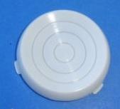 DOME LIGHT LENS, 2 ROUND WITH 3 CIRCULAR RINGS,  NEW