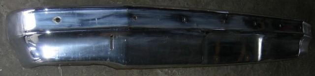 FRONT BUMPER ,W/HOLES FOR RUBBER USED 75-79 NOVA X