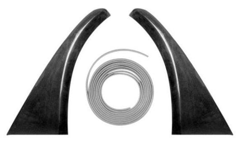 REAR WHEEL FLARES, PAIR, URETHANE, REPRO