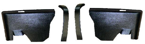 REAR ARM RESTS & FILLER PANELS, NEW, 70-72 CHEVELLE COUP