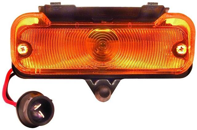 PARK SIGNAL LIGHT ASSEMBLY, LEFT, NEW, 65 CHEVELLE