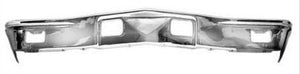 FRONT BUMPER, NEW, CHROME, STEEL, 68 CHEVELLE