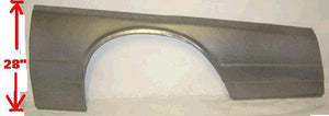QUARTER PANEL SKIN LH 81-88 MC28HIGHSTEEL REPRO"