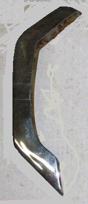 REAR BUMPER GUARD, LH, 71-2 CU 442, LESS RUBBER STRIP, USED