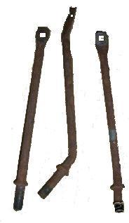 STEERING COLUMN SUPPORT RODS, 67-8 F-BODY, SET OF 3, COLUMN TO DASH