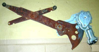 DOOR REGULATOR, RH, POWER, 79-88 A-BODY, w/MOTOR, 2 DRS, USED