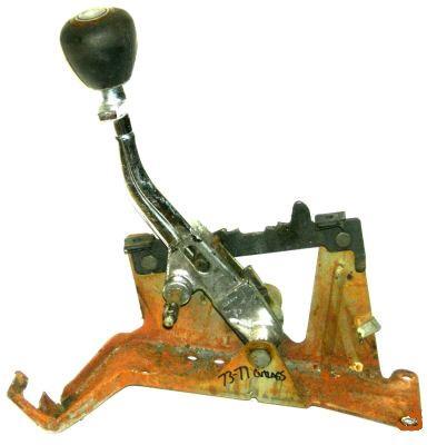 FLOOR SHIFTER ASSEMBLY, AUTO, USED, 73-77 CUTLASS 442