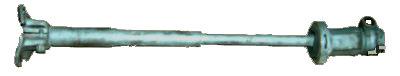 STEERING COLUMN SHAFT, w/SS, 68-72 CH GS 455, w/BOLT ON FLANGE U