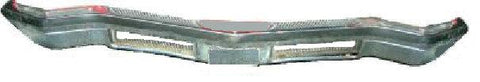 FRONT BUMPER, w/HOLES, 72 OLDS 88 98, w/RUBBER STRIP, USED