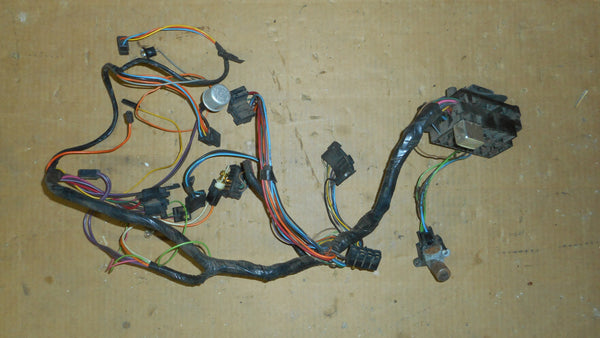 DASH HARNESS, w/LIGHTS, COLUMN AUTO, USED, 67 CAMARO FIREBIRD