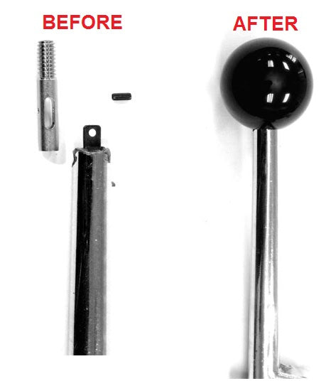 FLOOR SHIFTER KNOB ,AUTO NEW 64-66 CUTLASS 442, 63 STARFIRE