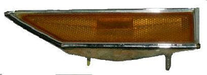 FRONT MARKER LIGHT, LH, 70-2 442 CU, CHROME, USED
