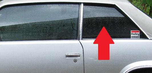 QUARTER GLASS, LH, TINT, NO VINYL, USED