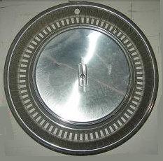 WHEEL COVER, 15", 72 OLDS 88 98, EMBOSSED EMBLEM, USED, EACH