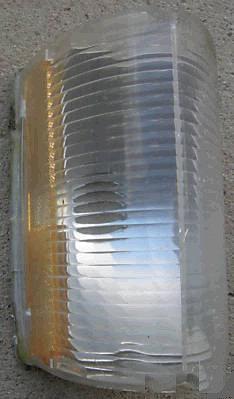 PARK LIGHT LENS, RH, 72 CT BO GV SAFARI, USED