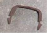 CONVERTIBLE TOP HOSE RETAINING CLIP, USED, EACH
