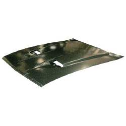HOOD PANEL, NASA, w/SCOOPS, OPENINGS, STEEL, NEW, 71-73 MUSTANG