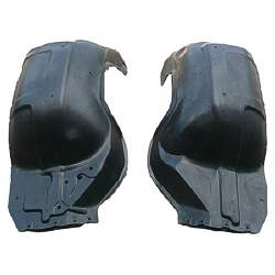 FRONT WHEEL WELLS ,PLASTIC PAIR 68-72 CHEVELLE MONTE