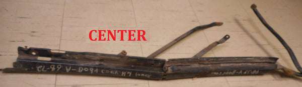 CONVERTIBLE TOP FRAME RAIL ,FRONT LEFT USED 68-72 A-BODY