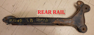 CONVERTIBLE TOP FRAME RAIL ,LEFT REAR ,USED 68-72 A-BODY