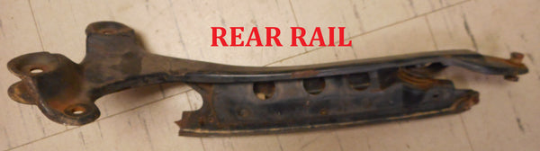 CONVERTIBLE TOP FRAME RAIL RIGHT REAR ,USED 68-72 A-BODY