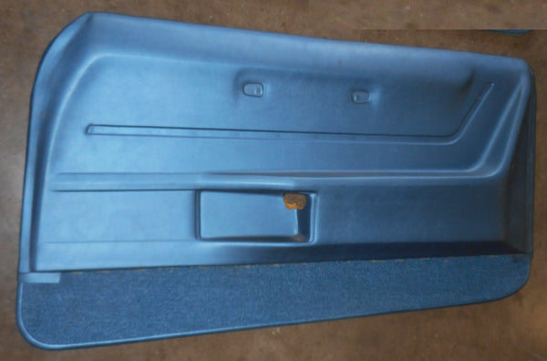 DOOR PANELS, DELUXE, MEDIUM BLUE, NEW, 68 CAMARO