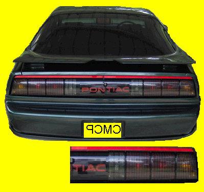 TAIL LIGHT LENS, RH, 91-2 TA SE, OUTER, USED