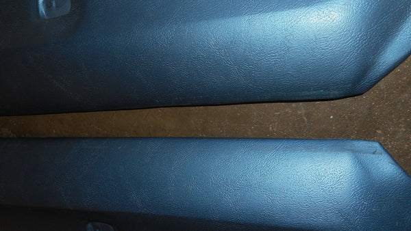 DOOR PANELS, DELUXE, MEDIUM BLUE, NEW, 68 CAMARO