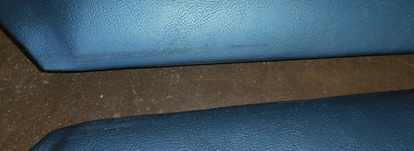 DOOR PANELS, DELUXE, MEDIUM BLUE, NEW, 68 CAMARO