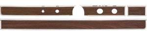 DASH LOWER WOODGRAIN PLATE SET ,NEW 65 66 IMPALA