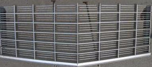 FRONT GRILL, USED, 69 DEVILLE FLEETWOOD
