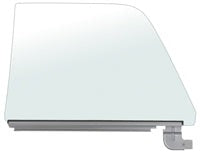 DOOR GLASS & SASH RIGHT CLEAR NEW 68-72 ELCAMINO SPRINT