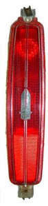 TAIL LIGHT LENS, 82-3 DEVILLE FLEETWOOD, RED,  USED, FITS LH & RH