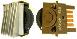 DASH LIGHT DIMMER SWITCH, 94-6 CA, FOR CARS WITH FOG LIGHTS, USED