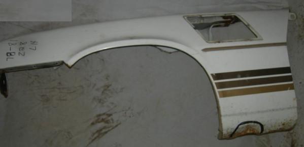 FRONT FENDER ,LEFT SIDE, USED 78-81 Z28