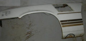 FRONT FENDER ,LEFT SIDE, USED 78-81 Z28