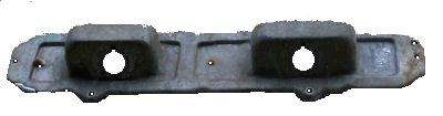 TAIL LIGHT HOUSING, LH, 67-8 CA, STEEL, USED