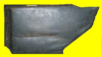 REAR ARM REST PANEL, HT, LH, 67 F-BODY HDTPS OR w/FOLDDOWN, STEEL, USED