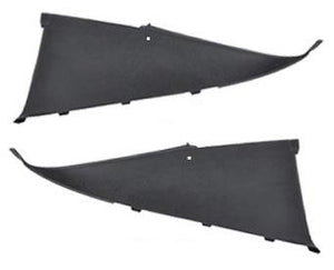 INSIDE SAIL PANELS, PAIR, BLACK, PLASTIC, NEW