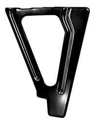 HOOD LATCH SUPPORT BRACKET, NEW, 62 IMPALA BEL AIR BISCAYNE