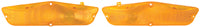 PARK LIGHT LENS, AMBER, NEW, PR, 62 IMPALA BEL AIR BISCAYNE