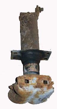 FRONT BUMPER ABSORBER, 74-77 CH EL MA LA, LH OR RH, SHOCK, USED, EA