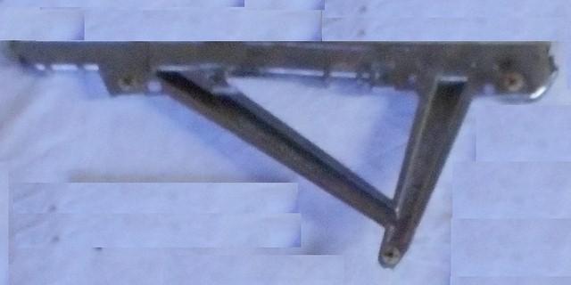 QUARTER GLASS LOWER FRAME ,COUP LEFT USED 64-65 A-BODY