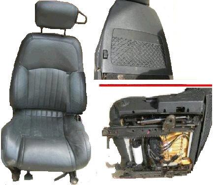 BUCKET SEAT ASSMY, LH, 93-02 F-BODY, USED