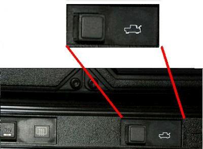 HATCH RELEASE SWITCH, 82-4 TRANS AM FIREBIRD