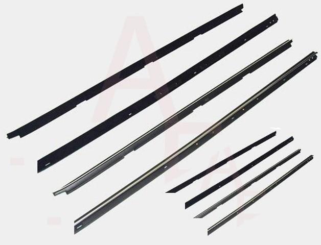 WINDOW FELT KIT, OE TYPE 8pc NEW 73 74 NOVA X-BODY
