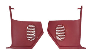 KICKPANELS ,NO AC PAIR RED NEW 65 66 A BODY